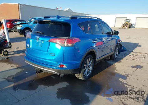 2017 Toyota Rav4 Hybrid Limited из США, поврежденный, VIN JTMDJREV7HD119238